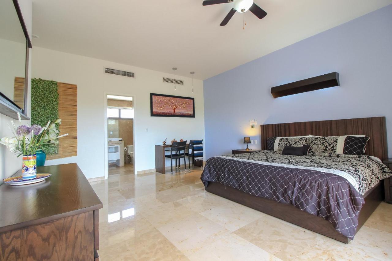 Exceptional 2Story Penthouse With Hot Tub And Rooftop Terrace In Bahia Principe Akumal Luaran gambar