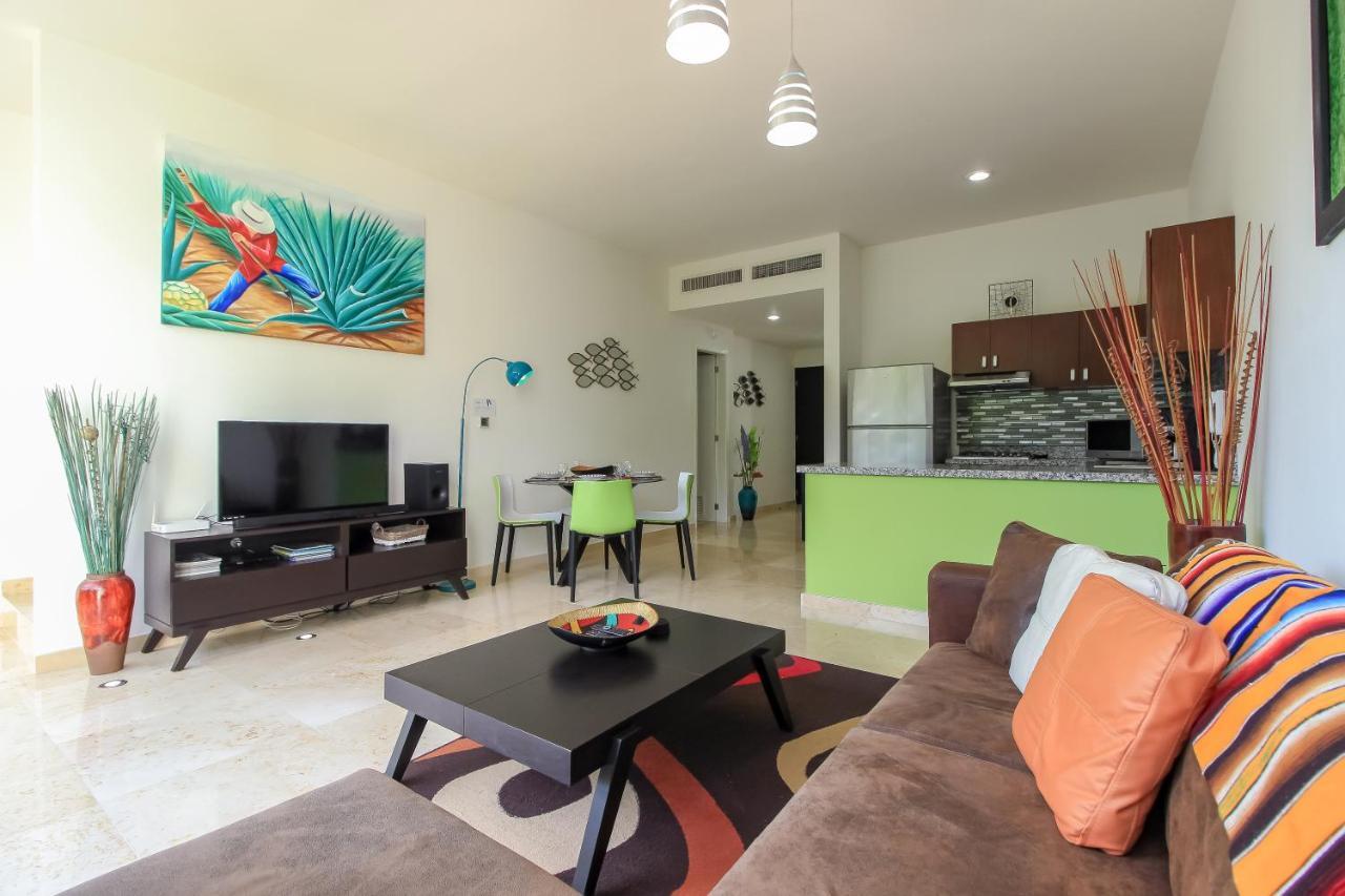Exceptional 2Story Penthouse With Hot Tub And Rooftop Terrace In Bahia Principe Akumal Luaran gambar