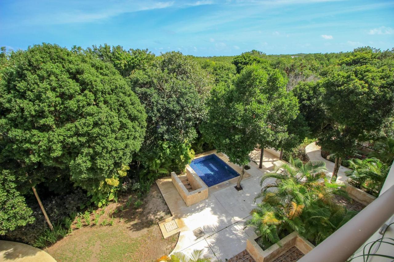 Exceptional 2Story Penthouse With Hot Tub And Rooftop Terrace In Bahia Principe Akumal Luaran gambar